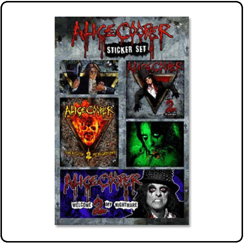 Alice Cooper - Sticker Set