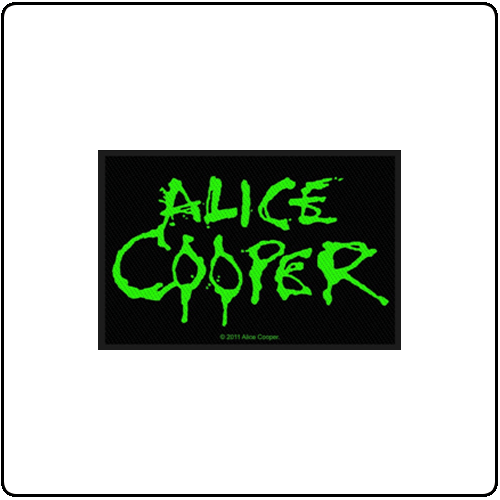 Alice Cooper - Green Splatter Logo