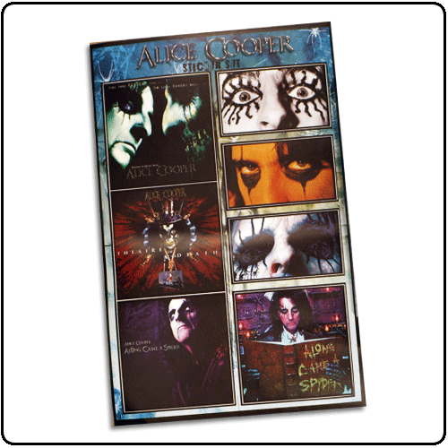 Alice Cooper - Along Came A Spider Sticker Sheet