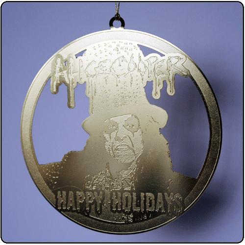 Alice Cooper - Christmas tree ornament
