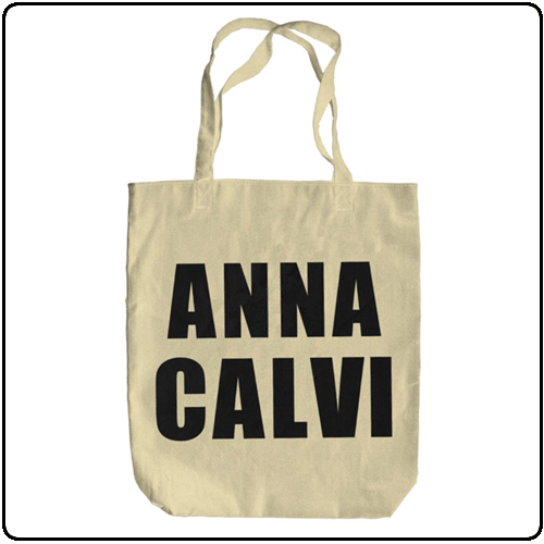 Anna Calvi - Anna Calvi Logo Tote Bag (Natural)