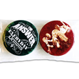 The Answer : Large Japanese 2 x badge set
