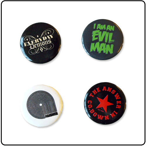 The Answer - Button Badges