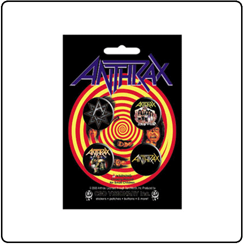 Anthrax - Anthrax Badge Pack