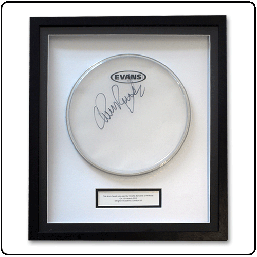 Anthrax - Ultra-Exclusive Limited SIGNED & FRAMED Drum Skin