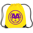 Asking Alexandria : Circle Logo (Yellow) Gym Bag