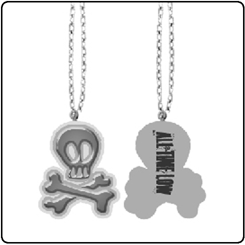 All Time Low - Skull Pendant