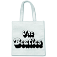 Beatles : 70's Logo (White) (Eco-Shopper)