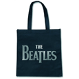 Beatles : Silver Drop T Logo (Black) (Eco-Shopper)