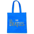 Beatles : Silver Drop T Logo (Blue) (Eco-Shopper)
