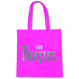 Beatles : Silver Drop T Logo (Magenta) (Eco-Shopper)
