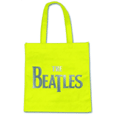 Beatles : Silver Drop T Logo (Yellow) (Eco-Shopper)