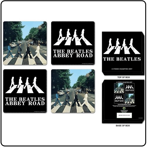 Beatles - Abbey Road (4 Piece Coaster Set)