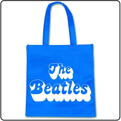 Beatles - 70's Logo (Blue) (Eco-Shopper)
