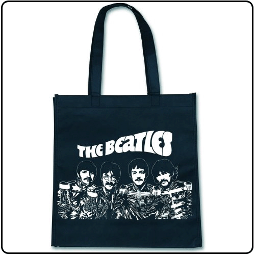 Beatles - Sgt Pepper Band (Black) (Eco-Shopper)