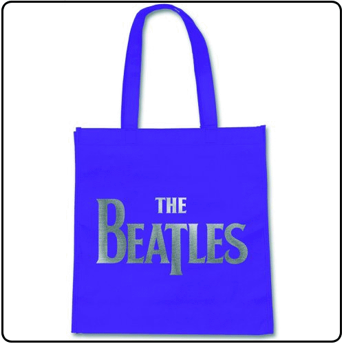 Beatles - Silver Drop T Logo (Purple) (Eco-Shopper)
