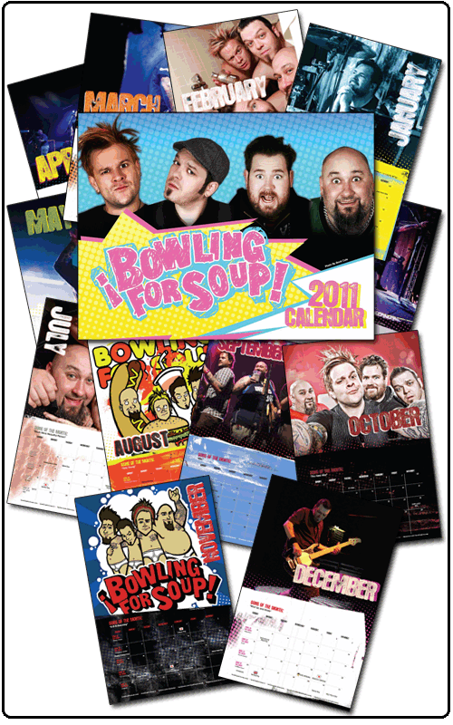 Bowling For Soup - 2011 Calendar