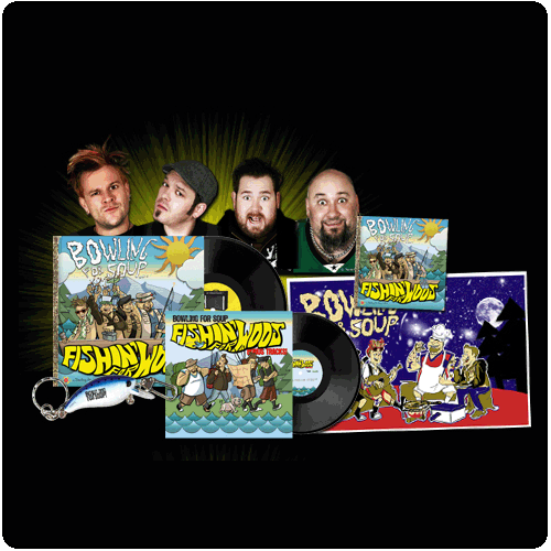 Bowling For Soup - Fishin' For Woos Great White AUTOGRAPH (PreOrder)