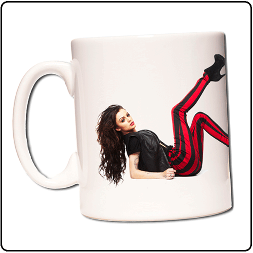 Cher Lloyd - Stripes Photo Mug