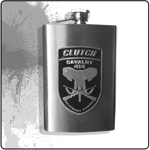 Clutch - Cavalry Hip Flask