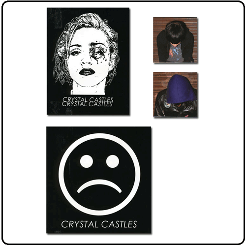 Crystal Castles - Button/Sticker Pack