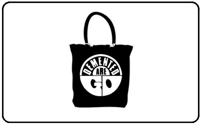 Demented Are Go - Logo Canvas
