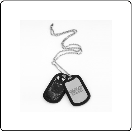Disturbed - Dog Tag Necklace