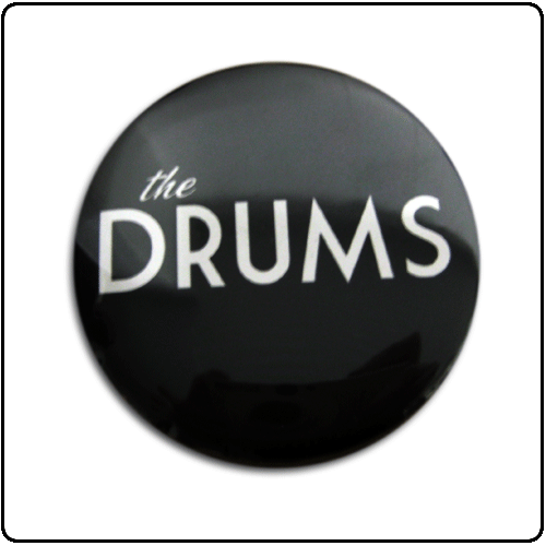 The Drums - Black Drums Pin