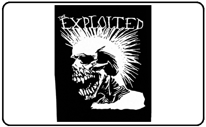 The Exploited - Skull (Backpatch)