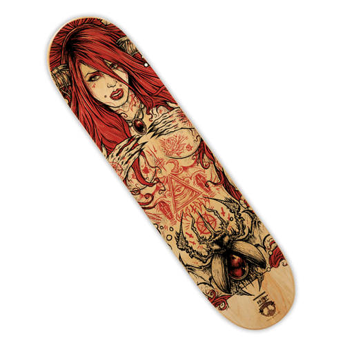 Front Magazine - Arabella by Godmachine Skatedeck