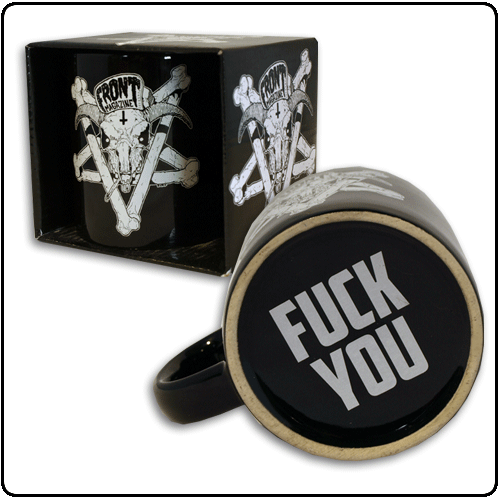 Front Magazine - Pentagram - Black (Boxed Mug)