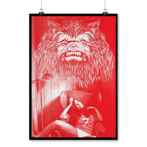 Front Magazine - Screen print: Sabine by French