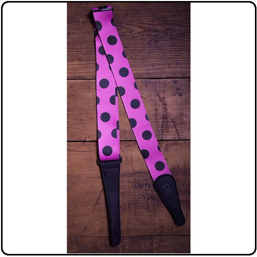 Fret12 - Josh Rand Custom Levy's Black Spots Guitar Strap