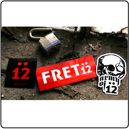 Fret12 - Sticker Combo Pack