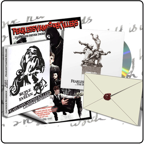 Fearless Vampire Killers - The Blood Never Dries E.P + Lyrics +Poster + Novel