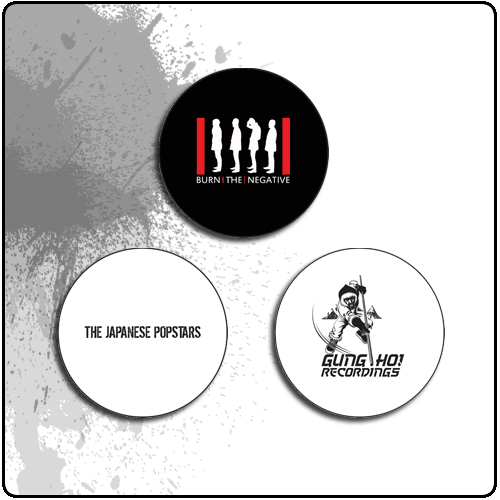 Gung Ho Recordings - Pin Set (Pack Of Three)
