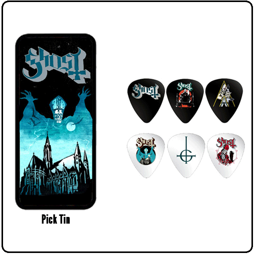Ghost - Pick Tin With 6 Picks