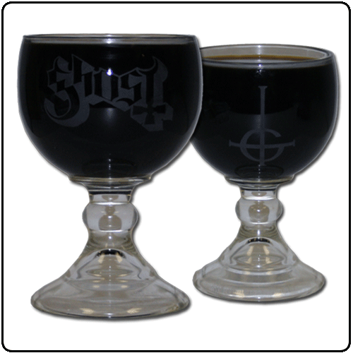 Ghost - Chalice (Etched Clear Glass)