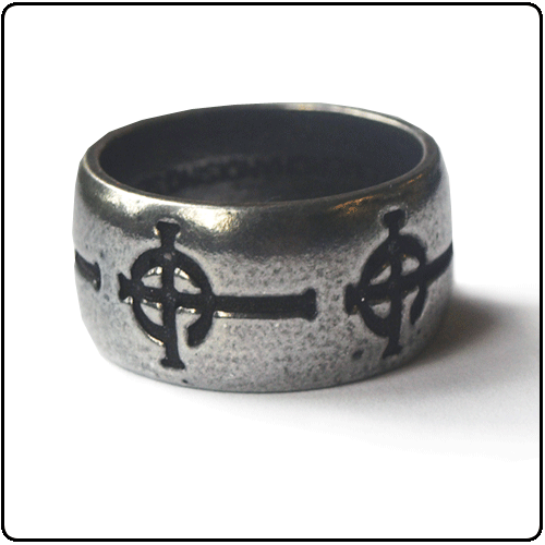 Ghost - Grucifix Ring (Large)