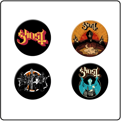 Ghost - Button Badge Set