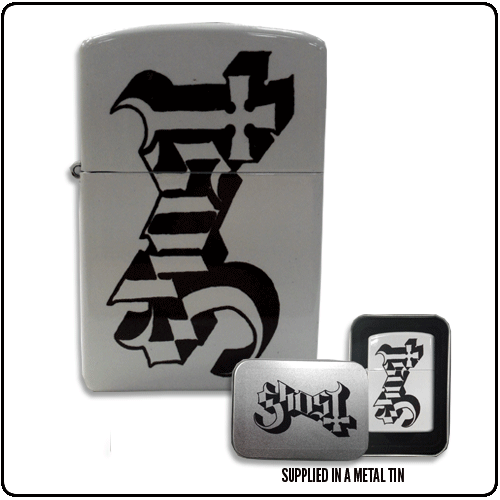 Ghost - Metal Lighter In Tin