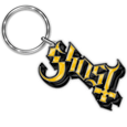Ghost : Yellow Logo Keyring