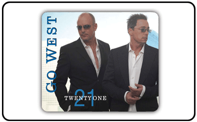 Go West - Twenty One Mousemat