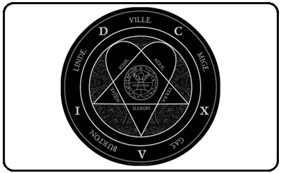 HIM - Circular Heartagram (Backpatch)