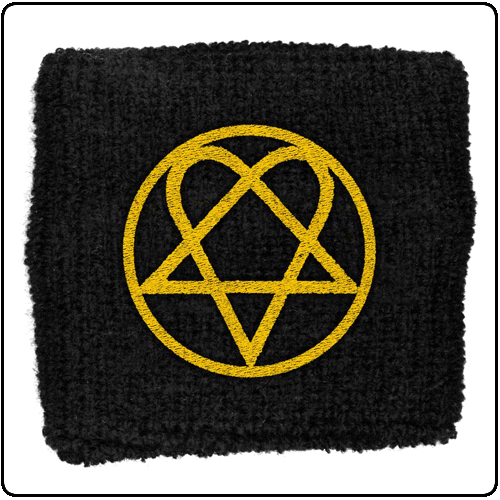 HIM - Gold Heartagram Logo
