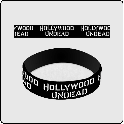 Hollywood Undead - HWU Rubber Bracelet