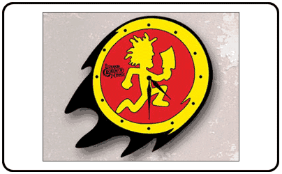 Insane Clown Posse - Die Cut Glass