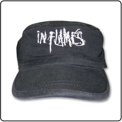 In Flames - Emblem White Logo Army Cap