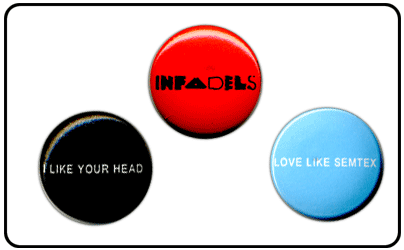 Infadels - Badge Set