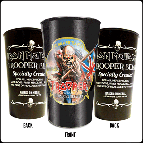 Iron Maiden - Set of 3 Trooper Beer Cups